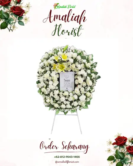 Krans Bunga Duka Kotabumi Utara